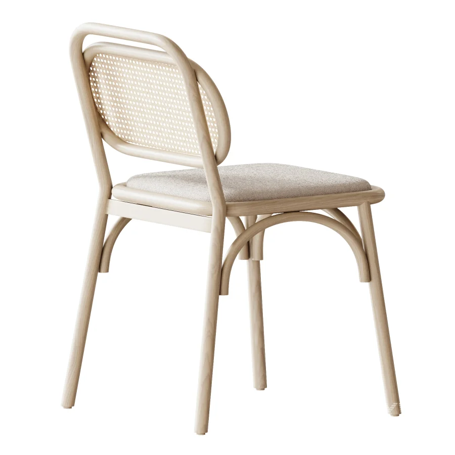 Doriane solid oak chair - Image 3