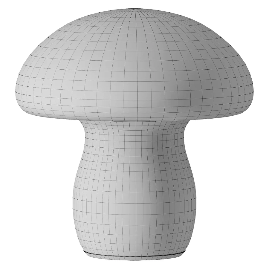 Alabaster Modern Mushroom Table Lamp - Image 2