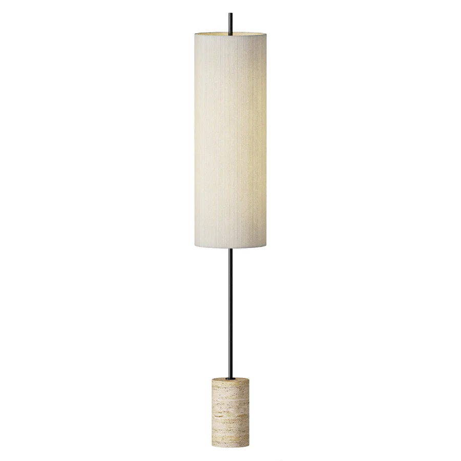 Delmare Matte Column Floor Lamp - Image 2