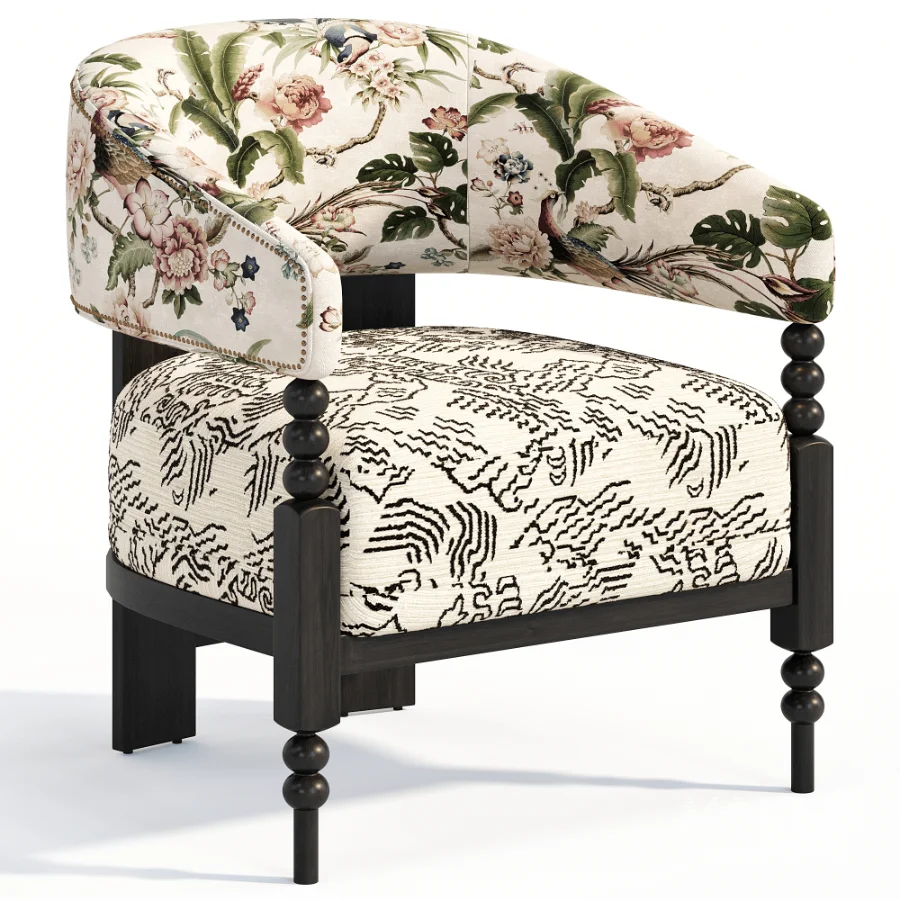 French Retro Arimchair - Image 6