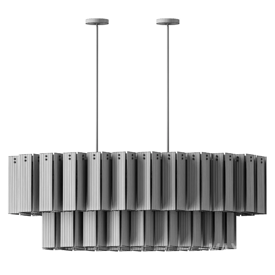 Delsie Oval Chandelier - Image 4