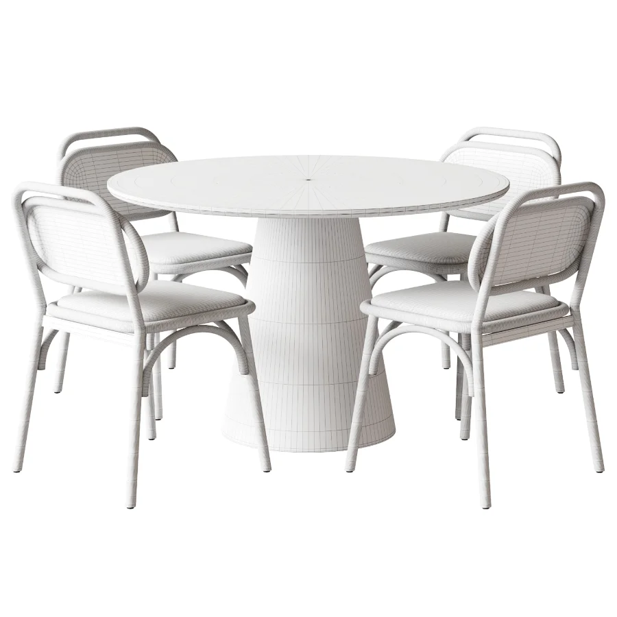 Dining set 028 - Image 5