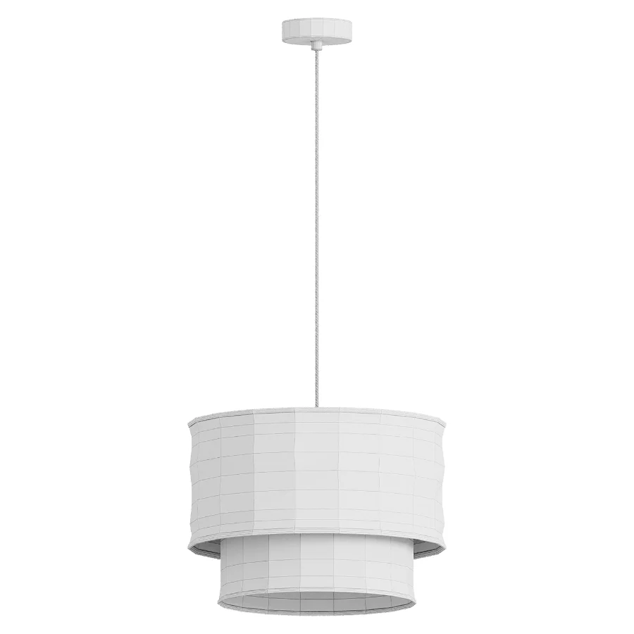 Mariela Fabric Pendant Lamp - Image 4