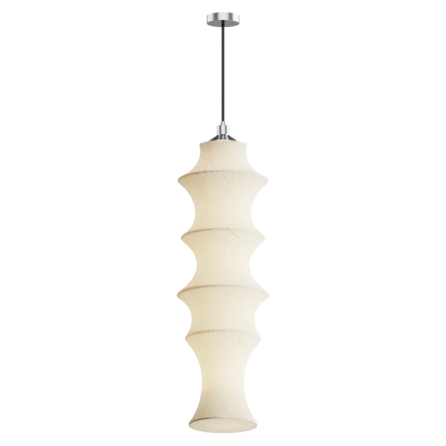 Yael 5 Silk Pendant Light - Image 2