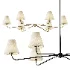 West Elm Simone 6 Light Chandelier - Thumbnail 1