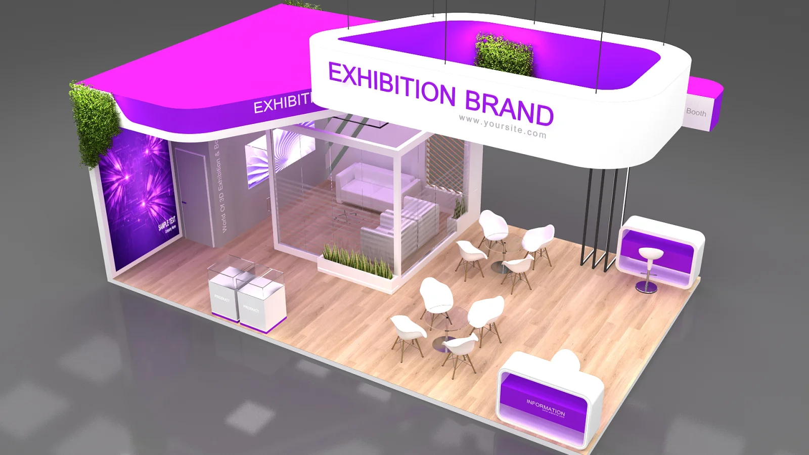 exhibition booth - Image 1