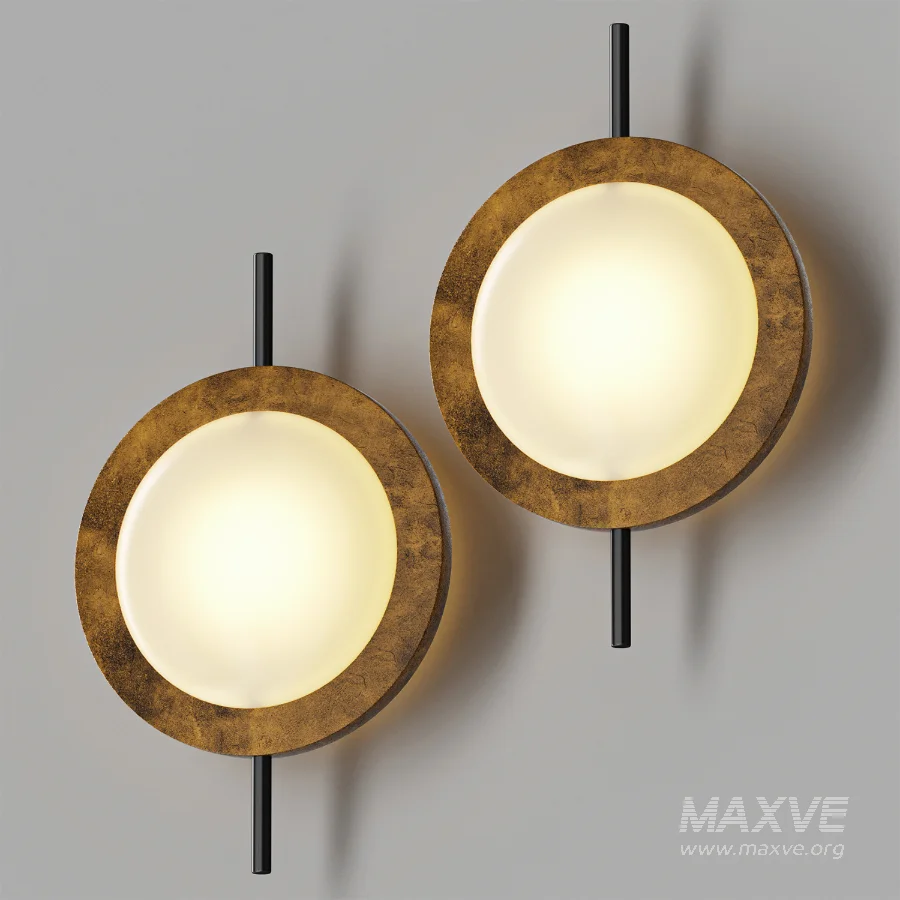 A Pair Of Modern Eye Wall Sconces By Stilnovo - Image 1