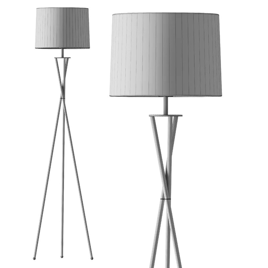 Contemporary Nordic Tripod Floor Lamp NineLighting - Image 3