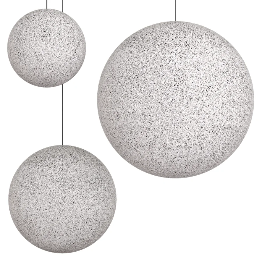 Moooi Thread Papier Mache Lamp - Image 2