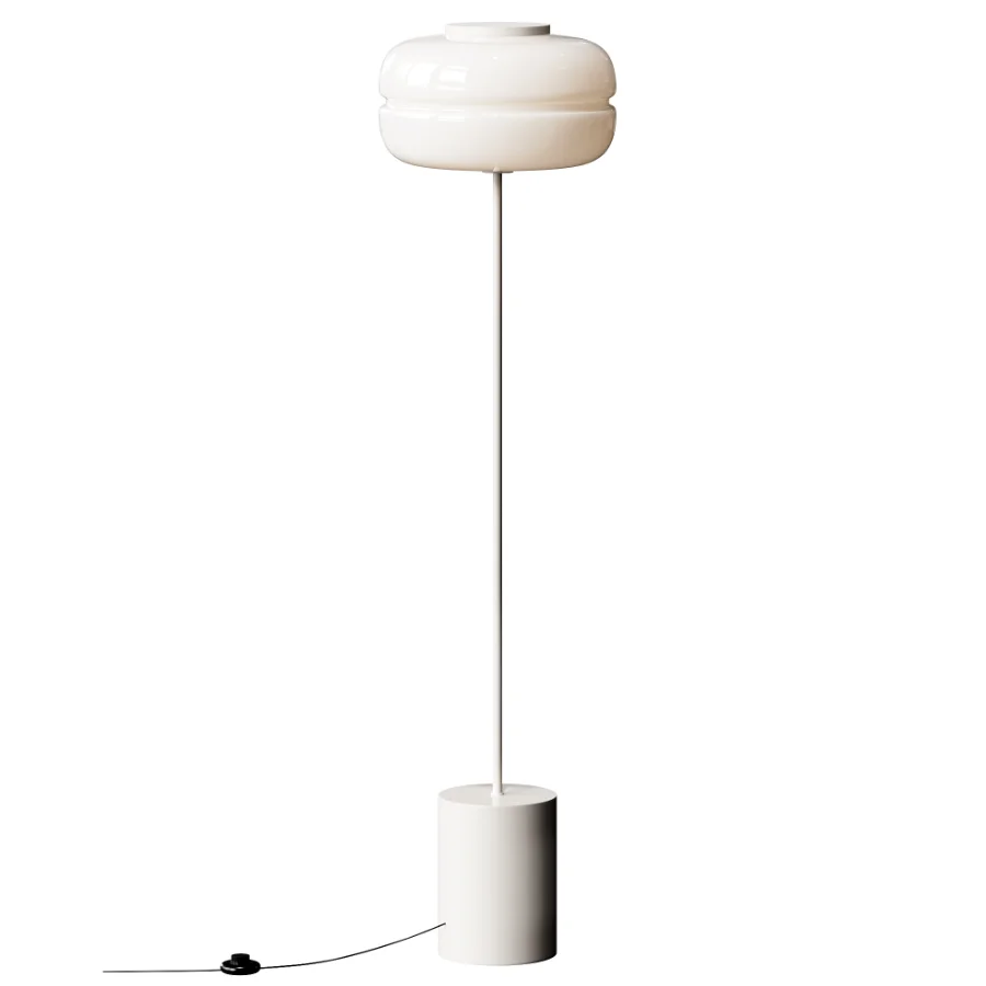 Westwing Collection Bun Marble Floor Lamp - Image 1