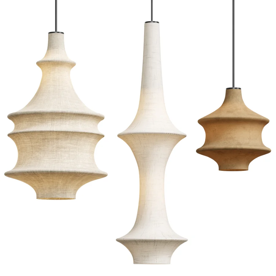 Saint III Crochet Pendant Lamp - Image 3