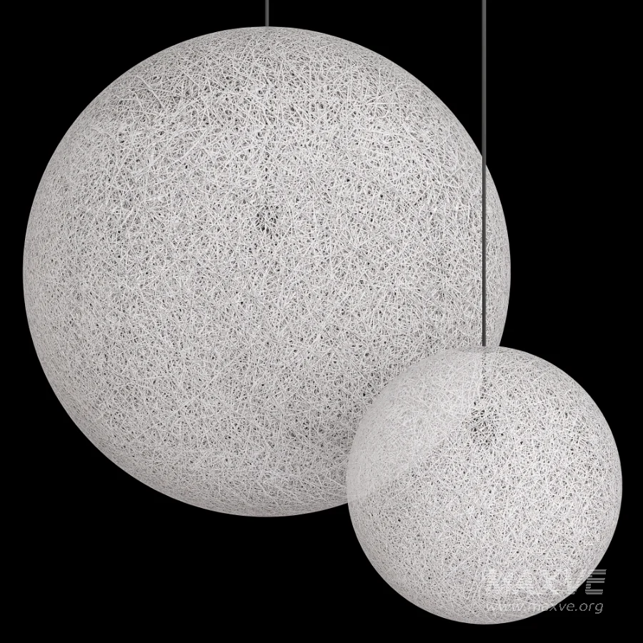 Moooi Thread Papier Mache Lamp - Image 4