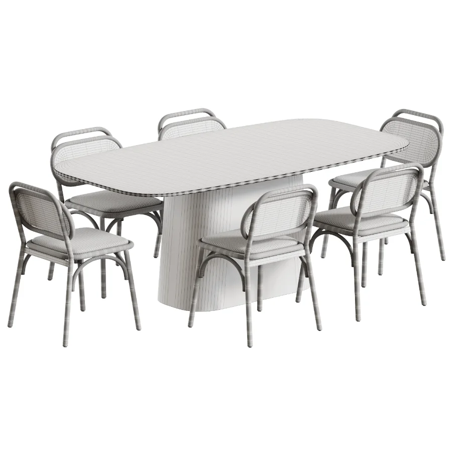 Dining set 029 - Image 6