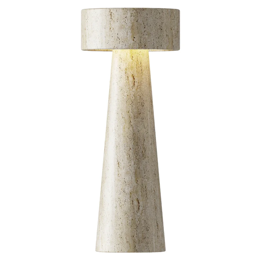 Docos Kiwa Travertine Table Lamp - Image 1