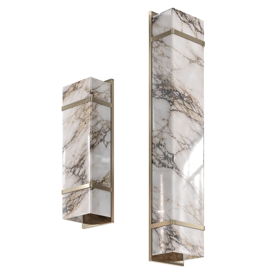 Spike Alabaster Wall Lamp - Image 3