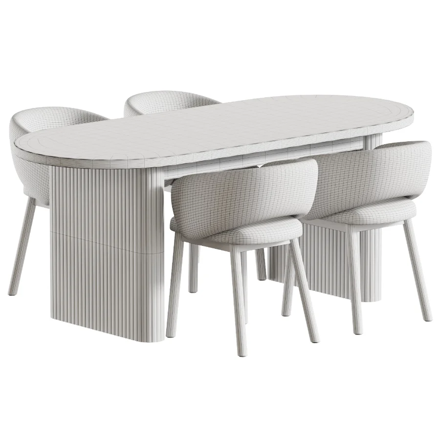 Dining set 032 - Image 5