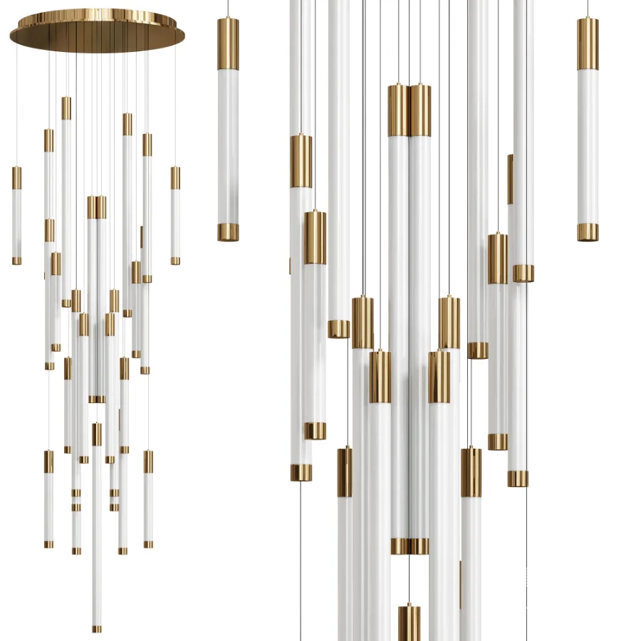 Flux Helixes Chandelir By Haberdashery - Image 2