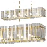 San Marco Rectangular Chandelier 54 - Thumbnail 1