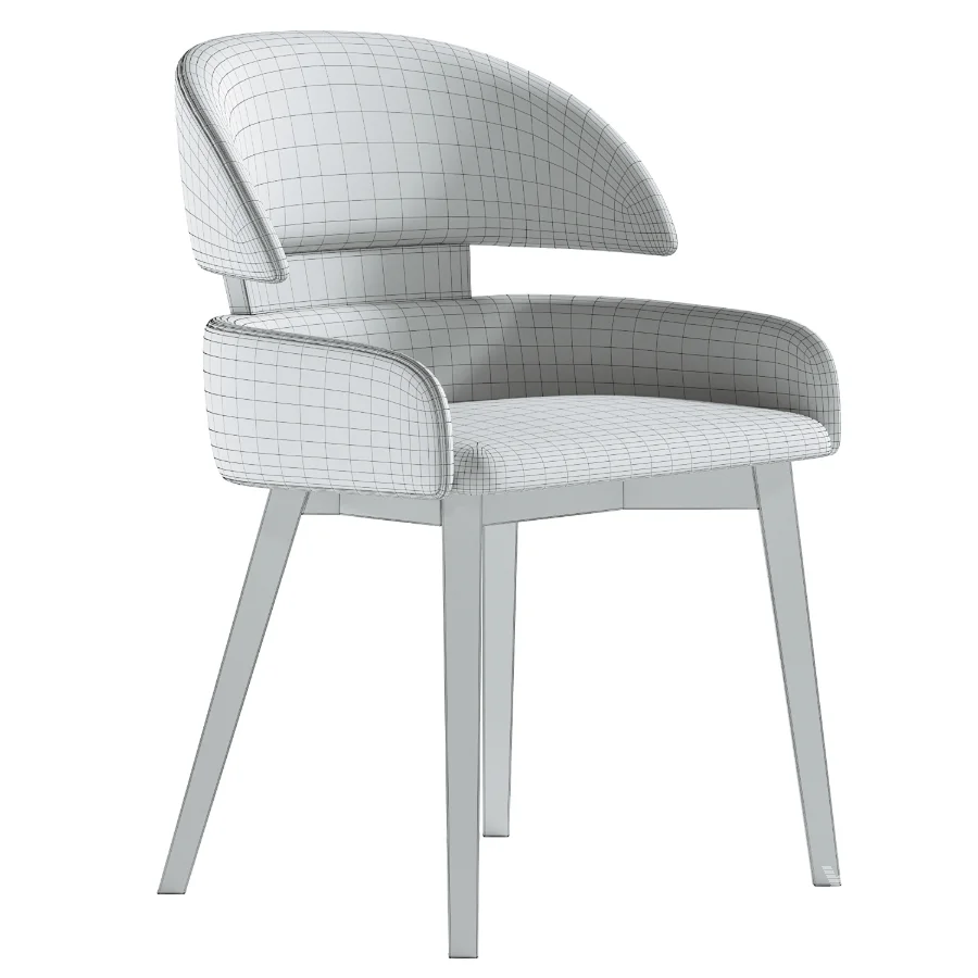 Wingback Dining Chair - Image 3