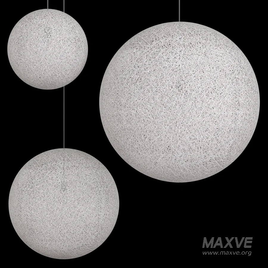 Moooi Thread Papier Mache Lamp - Image 6