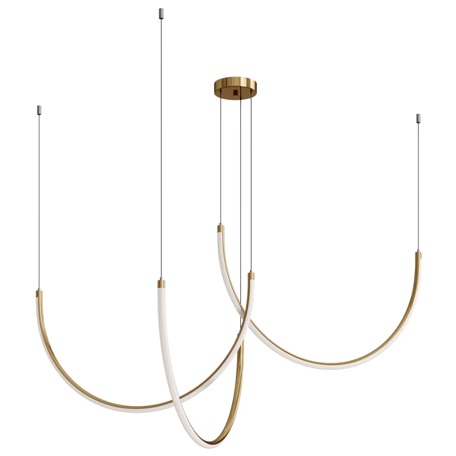 Line Led Chandelier 3 By Loft - Image 3