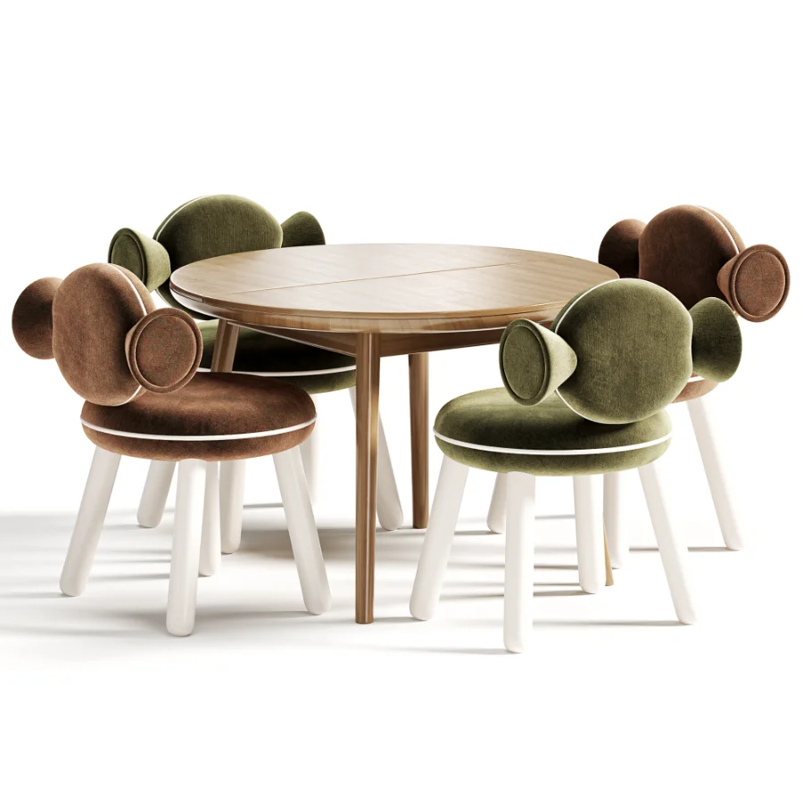 Детский стол и стулья Bonbon Chair By Circu - Image 2