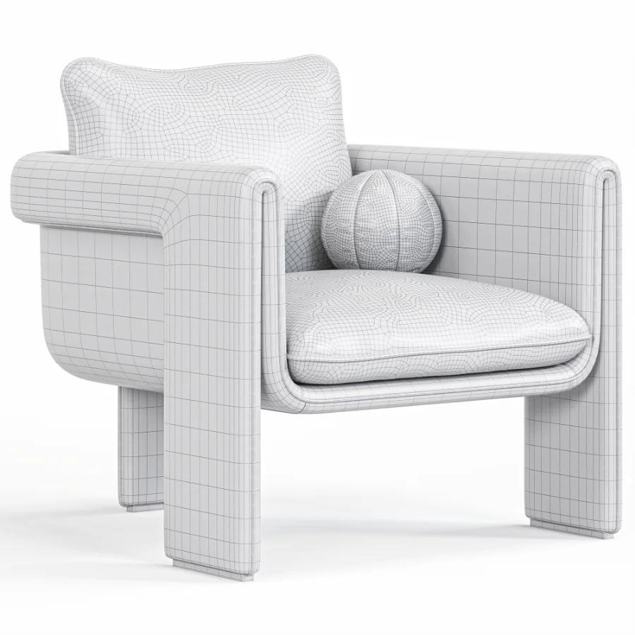 Ewers Armchair By Rete Home - Image 4