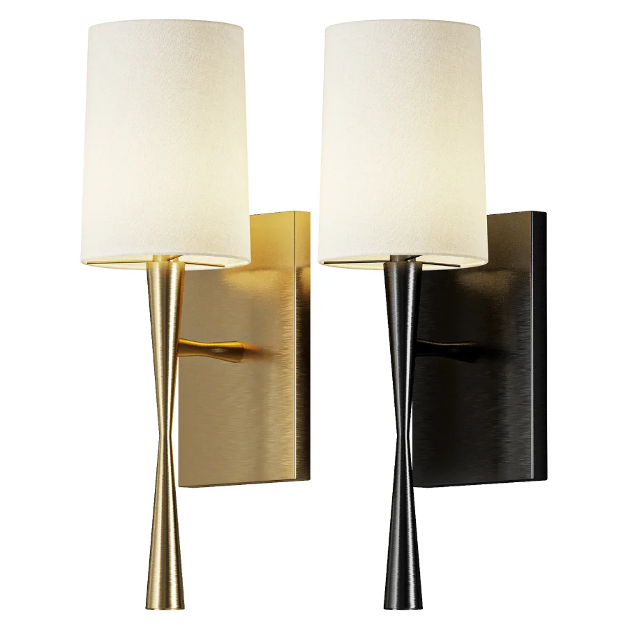 Slim Hourglass Bar Sconce - Image 1