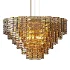 Sirene Smoke Glass Round Chandelier 41 - Thumbnail 2