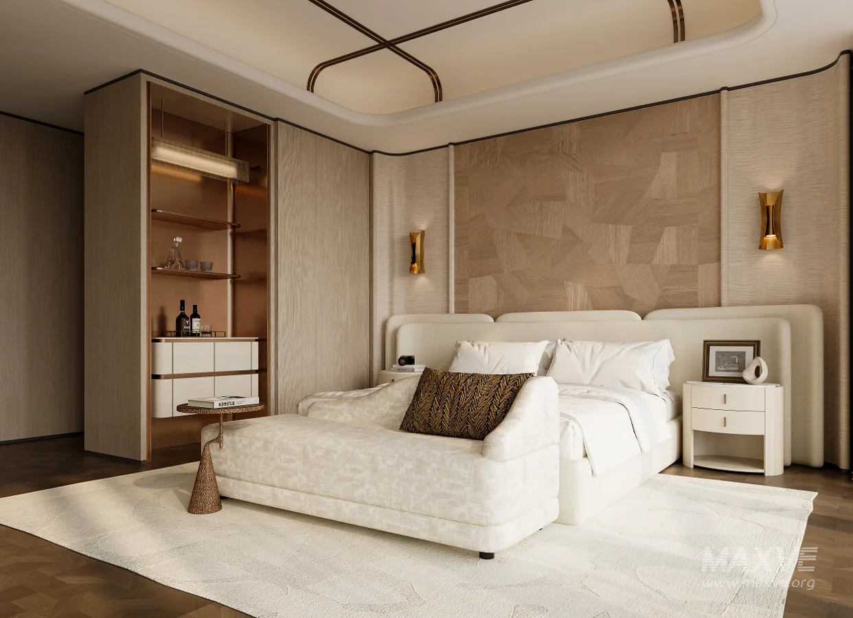 modern bedroom - Image 1