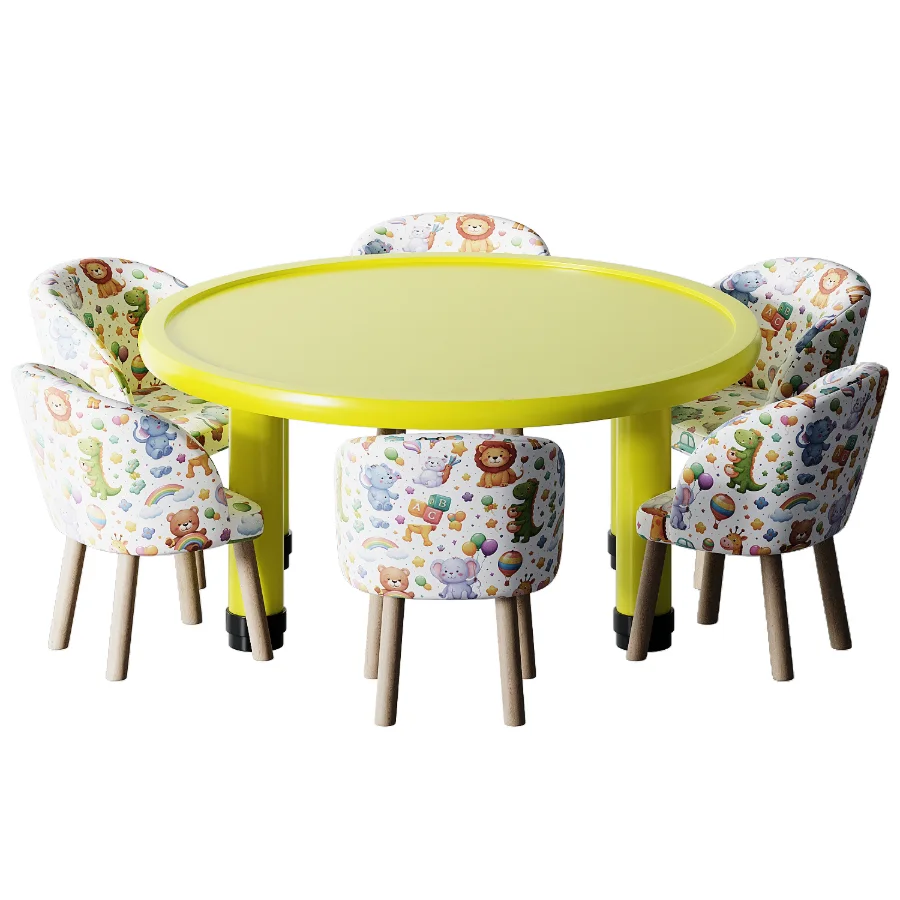 Kids chair and table - Image 1