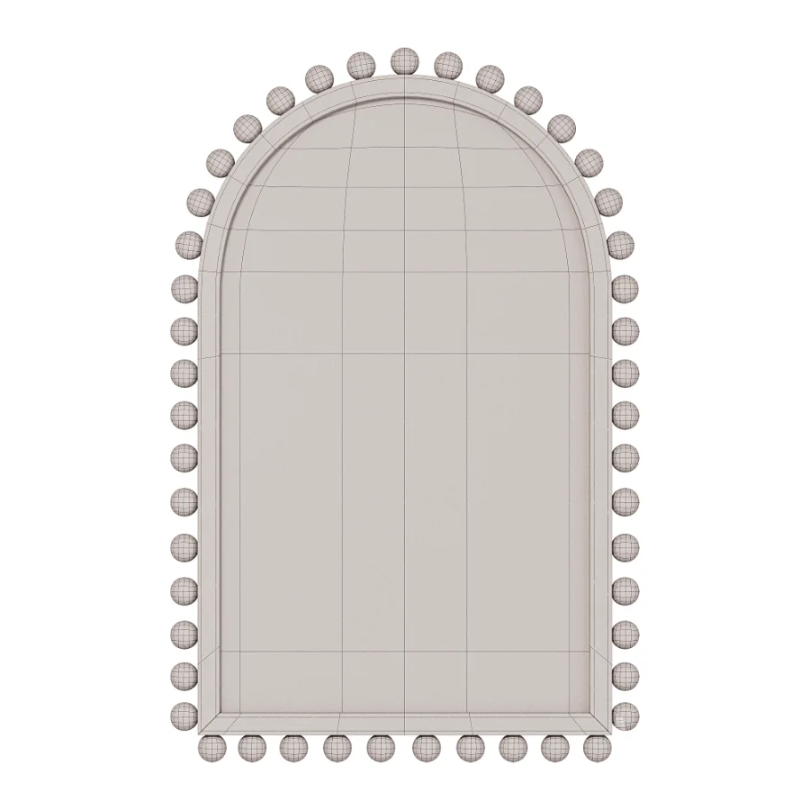 Waltham Solid Wood Flat Mirror 02 - Image 5