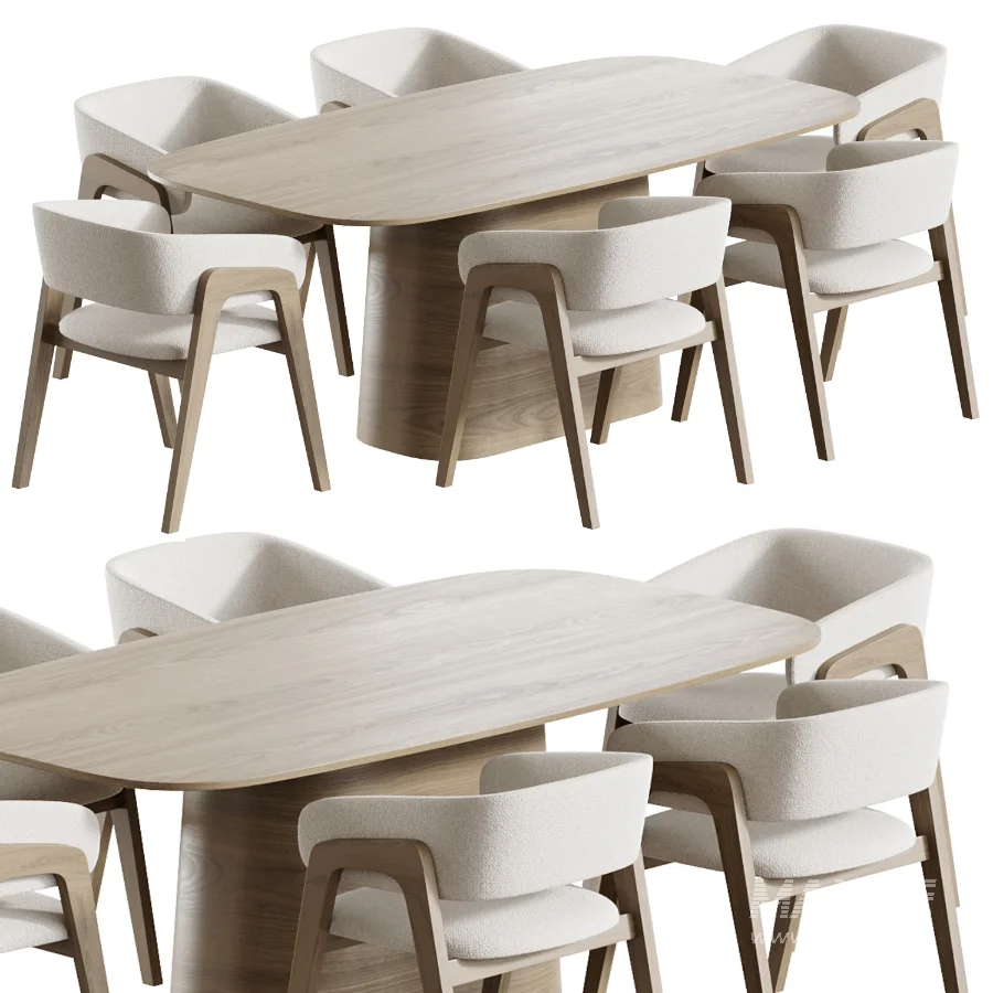 Dining set 024 - Image 1