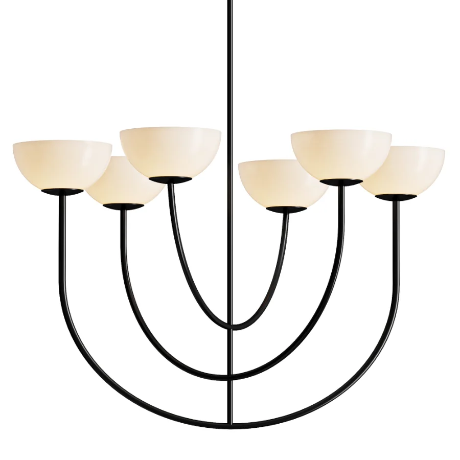 Dantone Home Poem 6 Light Chandelier - Image 1