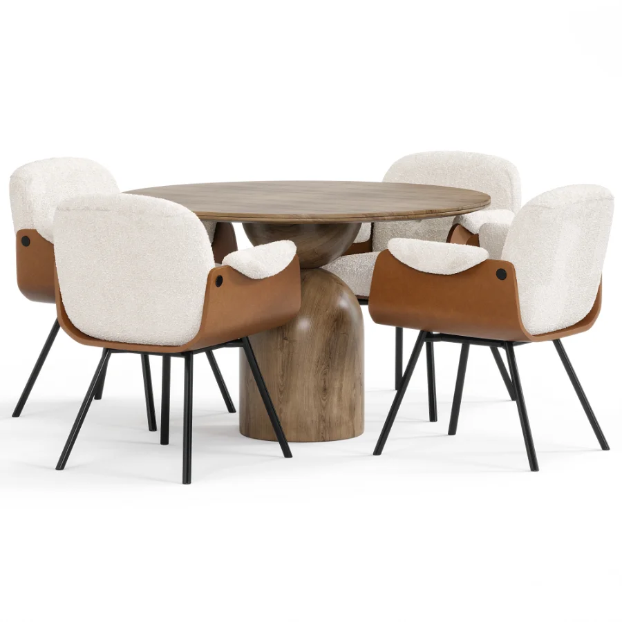 Round Table and Laurel Chair - Image 3