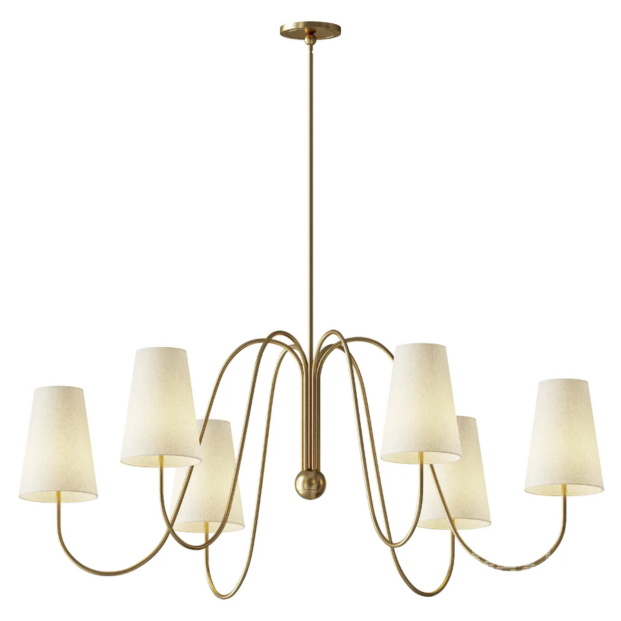 Palmer Metal Round Chandelier - Image 1
