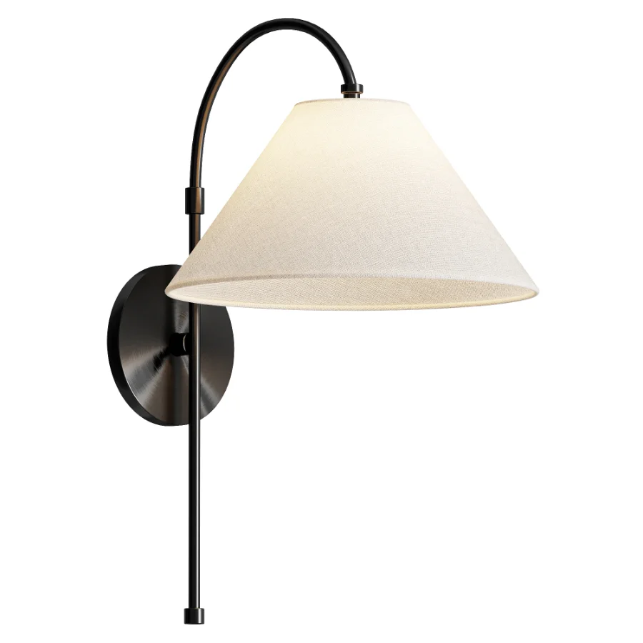 Sinclair Metal Arc Sconce - Image 2