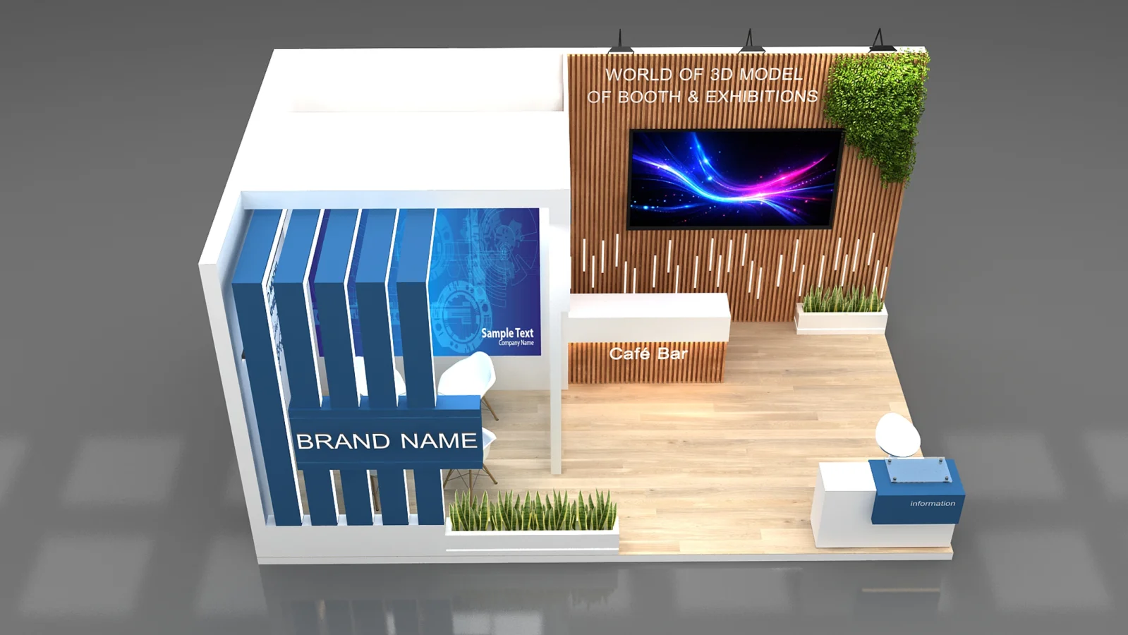 exhibition booth - Image 1