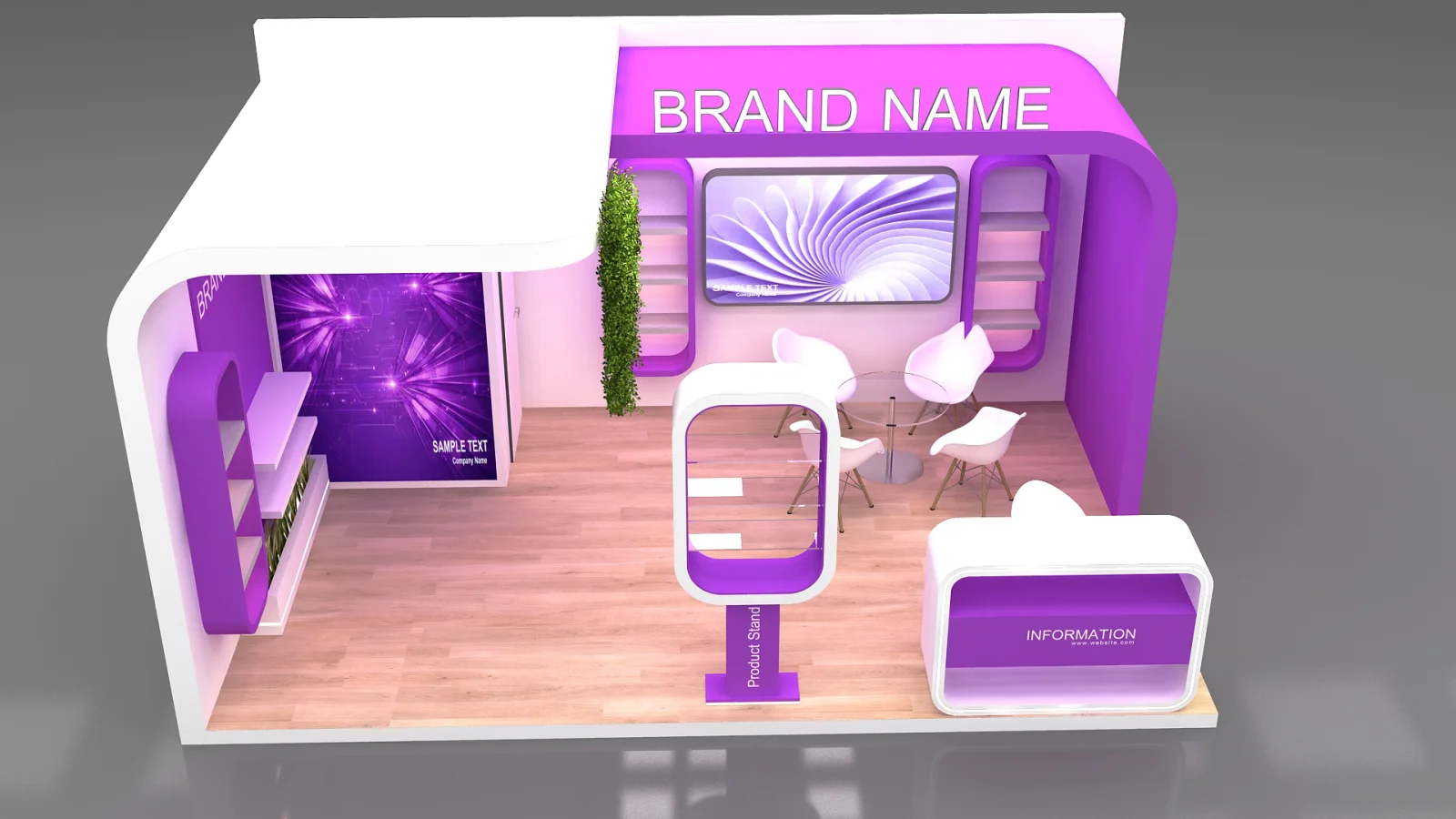 exhibition booth - Image 1