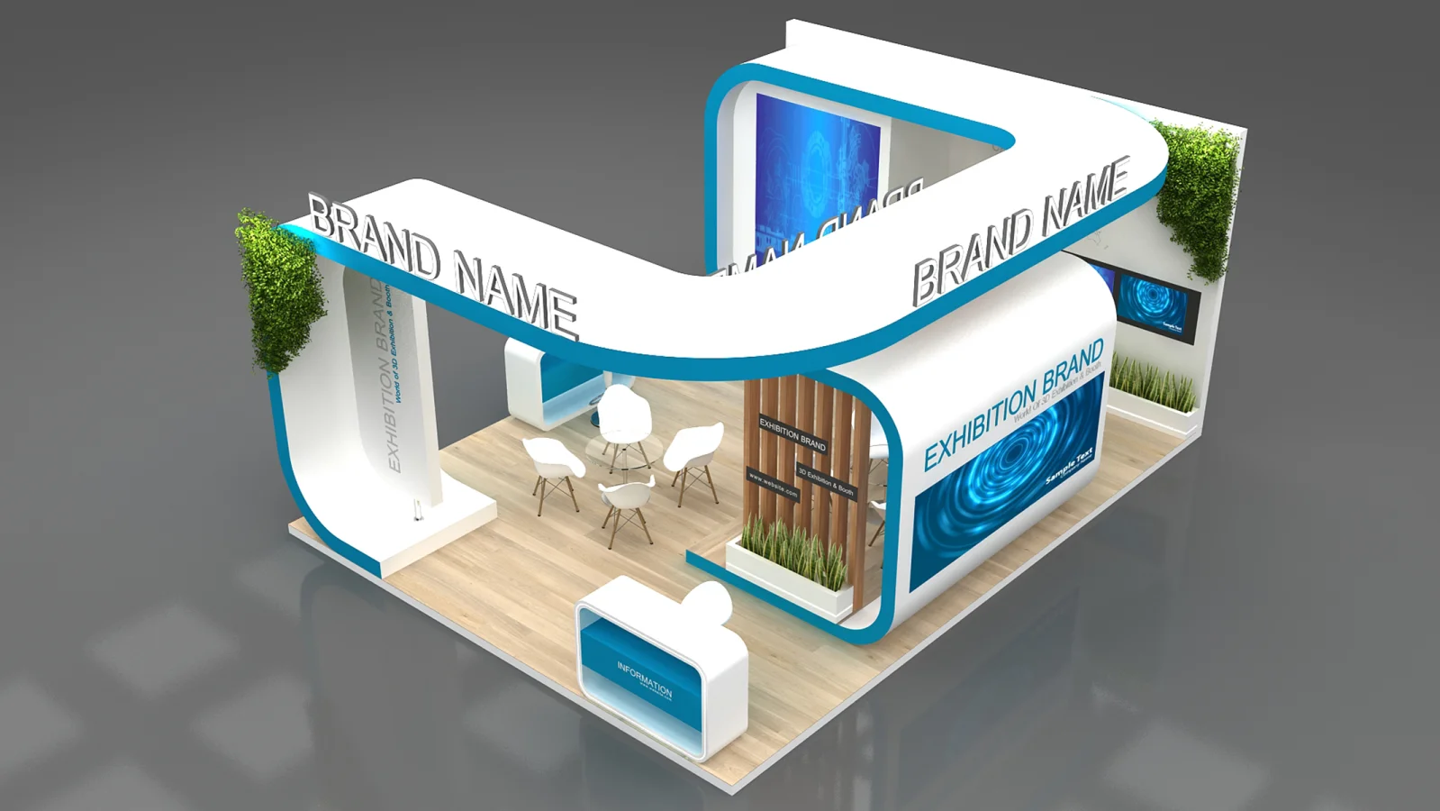 exhibition booth - Image 1