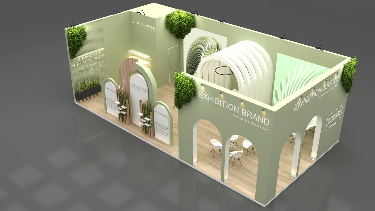 exhibition booth - Image 1