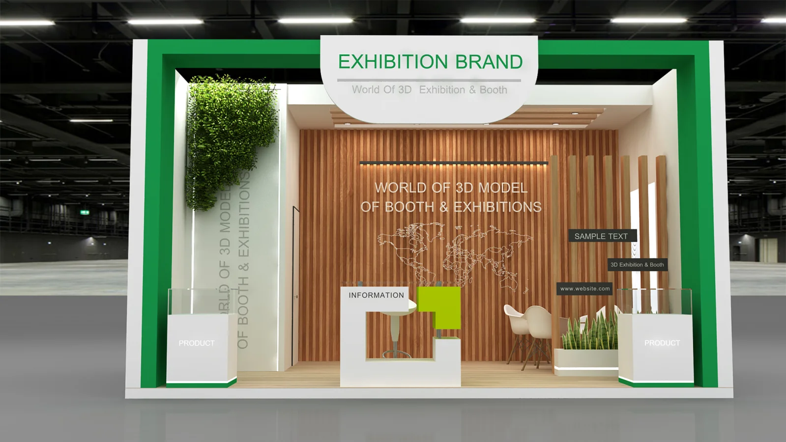 exhibition booth - Image 1