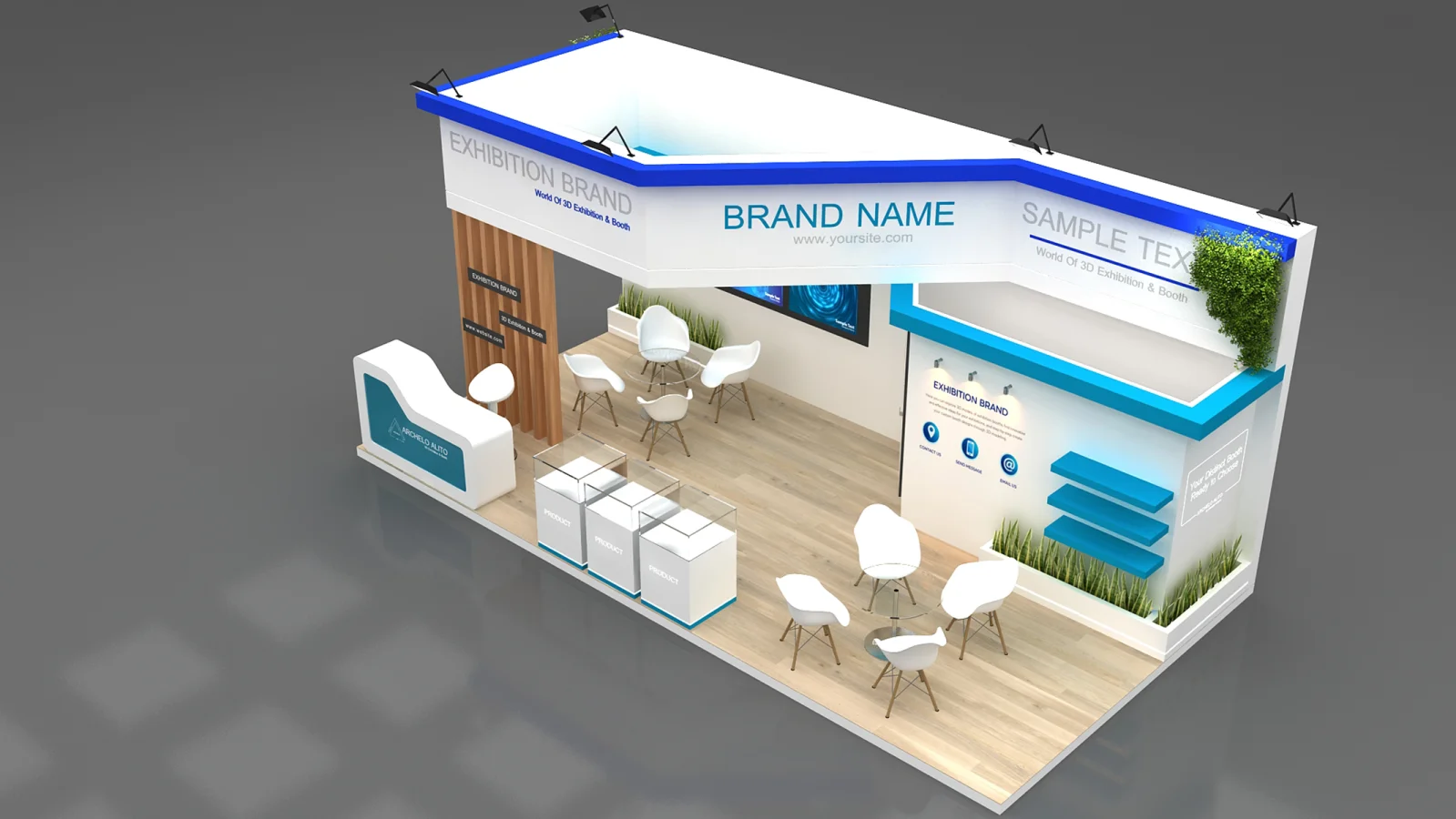 exhibition booth - Image 1