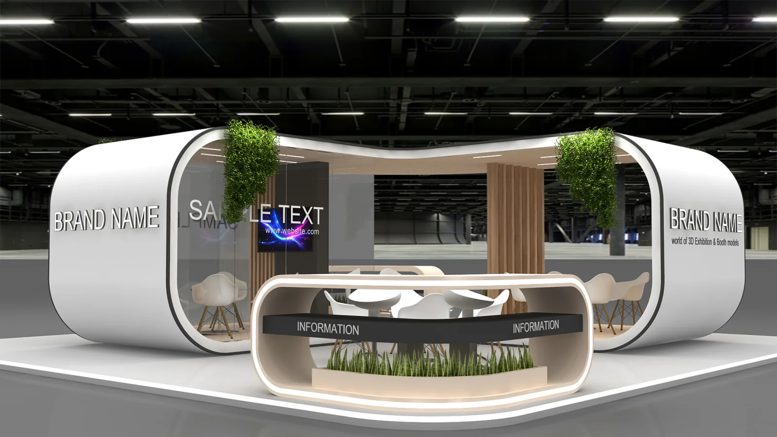 exhibition booth - Image 1