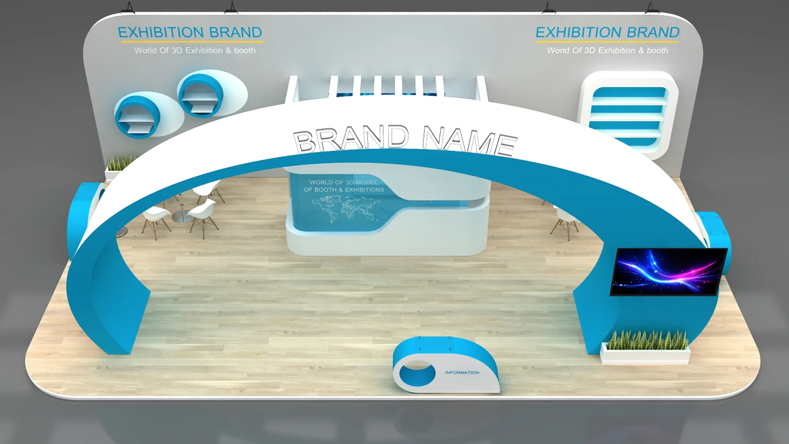 exhibition booth - Image 1