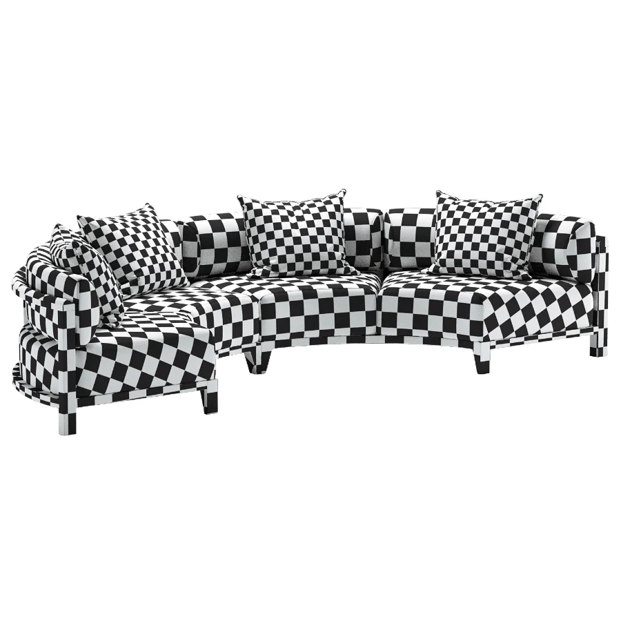 Tamarindo Curved Sofa - Image 3