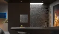 Modern Dark Villa Living Room - Thumbnail 4