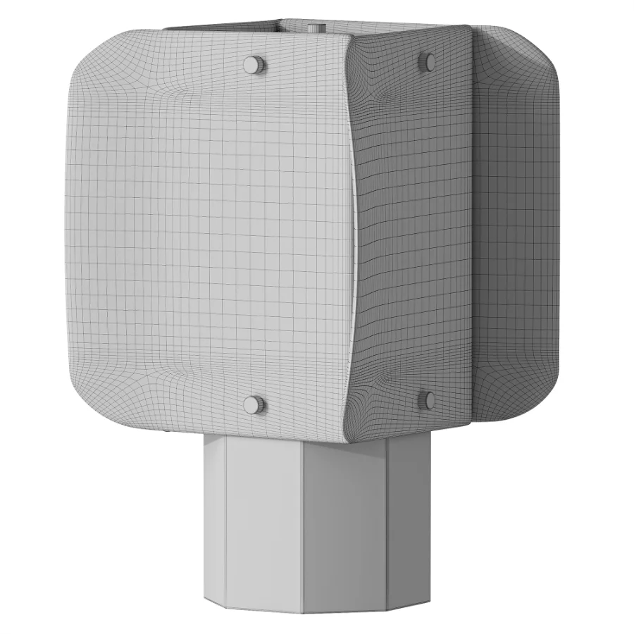 Soho Home Elias Green Glass Table Lamp - Image 3