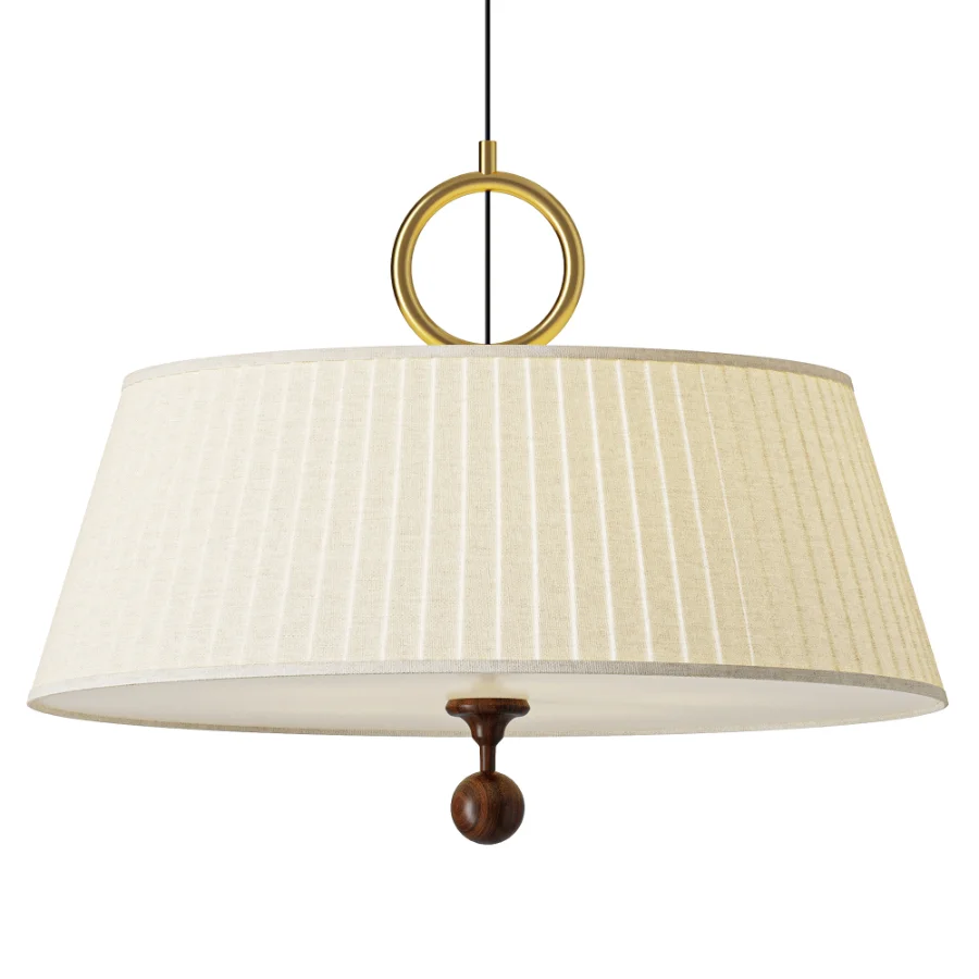 Traditional Vintage Fabric Wood - Image 1