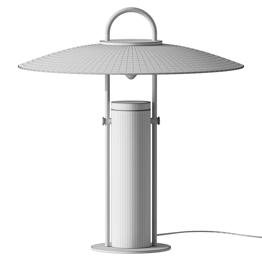 Mataga Modern Minimalist Glass Metal Touch Table Lamp - Image 2
